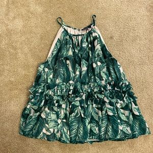 Karri Blue Halter Top Size S